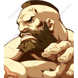Fierce Muscular Character