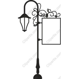 Vintage Lantern Signpost