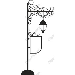 Elegant Vintage Street Lamp