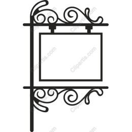 Elegant Signpost Clipart