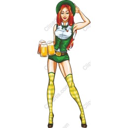 Lively Leprechaun Girl
