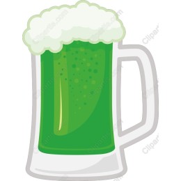 Vibrant Green Beer Mug