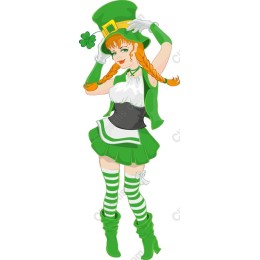 Charming Leprechaun Girl
