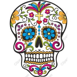 Floral Sugar Skull