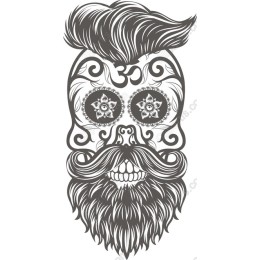 Bearded Skull Icon