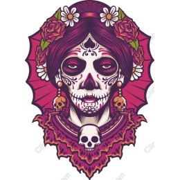 Sugar Skull Lady