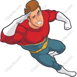 Superhero Salute