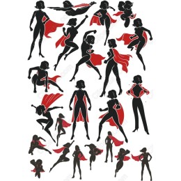 Empowering Female Superhero Bundle