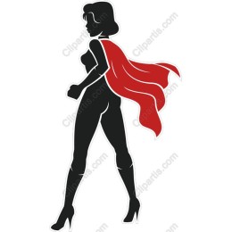 Bold Female Superhero