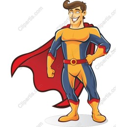 Vibrant Superhero