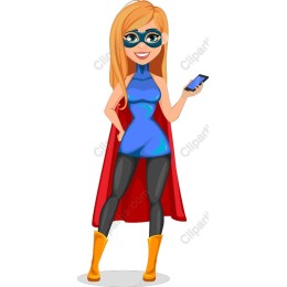 Dynamic Superheroine