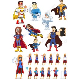 Superhero Set - Dynamic Bundle
