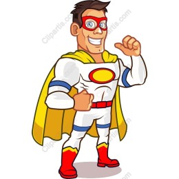 Vibrant Superhero