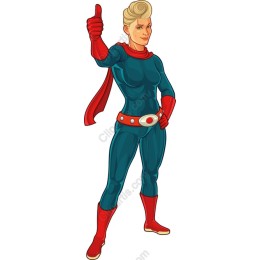 Empowering Female Superhero
