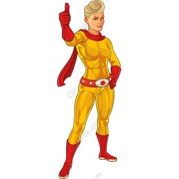 Empowering Female Superhero