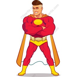 Vibrant Superhero