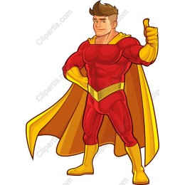 Superhero - Thumbs-Up Hero