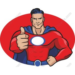 Superhero Thumbs Up