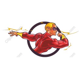 Action-Packed Superhero