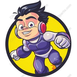 Vibrant Superhero