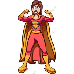 Empowering Female Superhero
