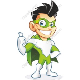 Vibrant Superhero