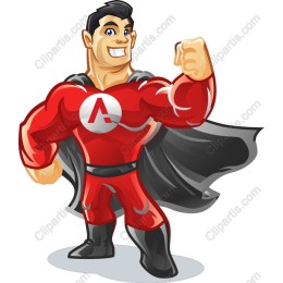 Vibrant Superhero - Available