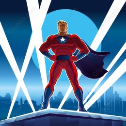 Superhero Heroic Pose