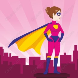 Empowering Superheroine