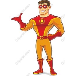 Vibrant Superhero