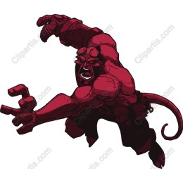 Dynamic Red Character