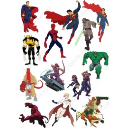 Superhero Bundle: Iconic Characters