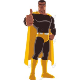 Confident Superhero