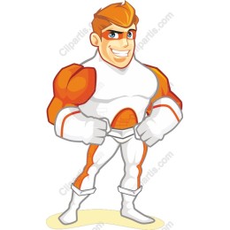 Vibrant Superhero