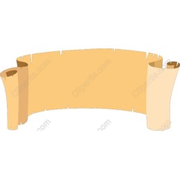 Elegant Vintage Parchment Scroll