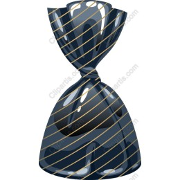 Elegant Black and Gold Striped Ribbon