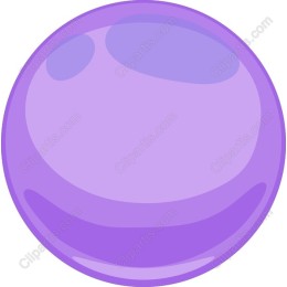 Purple Glossy Orb
