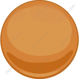 Caramel Glossy Button