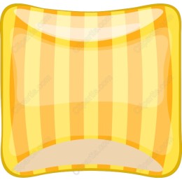 Sunny Striped Cushion