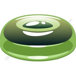 Glossy Green Jelly