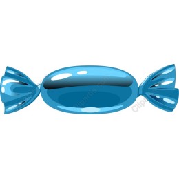 Blue Glossy Candy