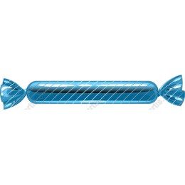 Vibrant Blue Candy