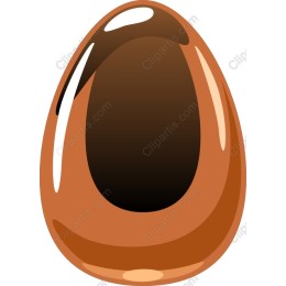Glossy Brown Egg