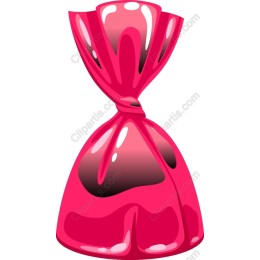 Playful Pink Candy Bag