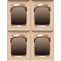 Elegant Polished Stone Tile