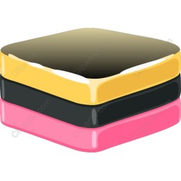 Colorful Layered Dessert