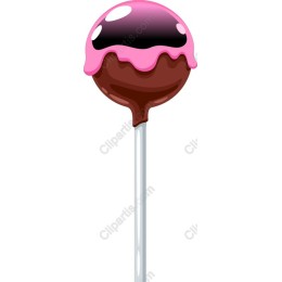 Chocolate-Dipped Lollipop