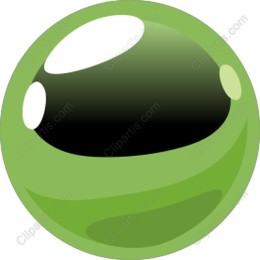 Elegant Green Sphere