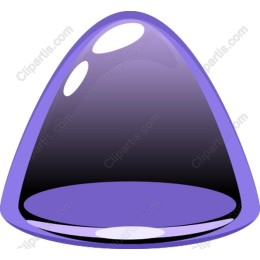 Glossy Purple Cone