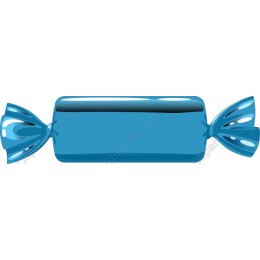 Blue Candy Wrapper